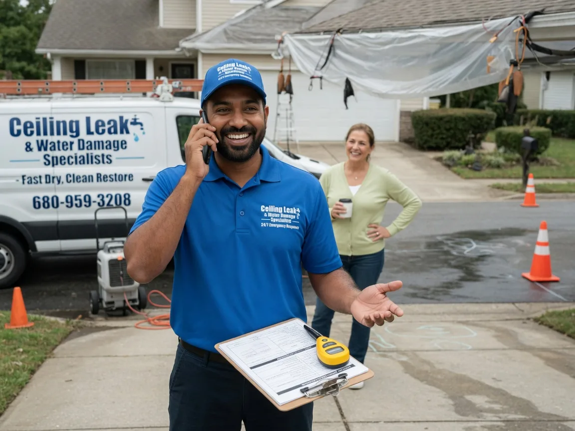 Ceiling Leak Cleanup Slovan, PA FAQs